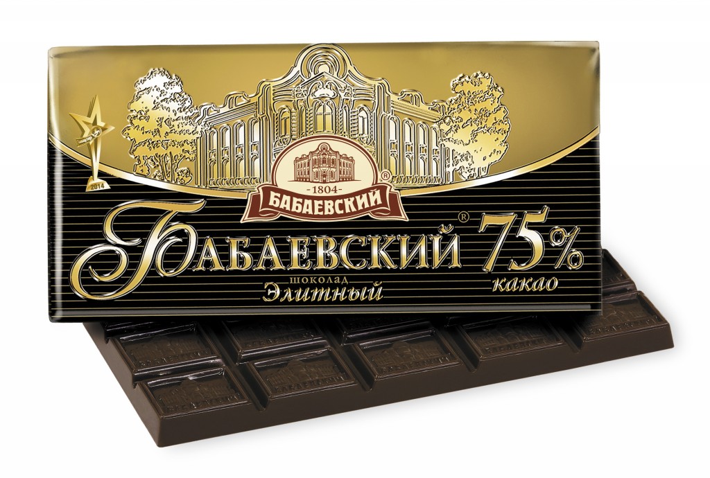 Купить Шоколад Бабаевский элитный 75% какао 100 г по цене 89 руб. в Москве!