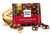 Ritter Sport Горький шоколад с Цельным лесным орехом 100 г