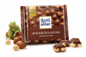 Ritter Sport Молочный шоколад с Цельным лесным орехом 100 г